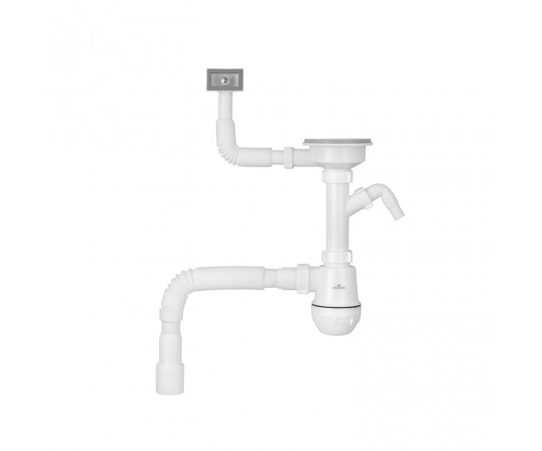 Миючий сифон KRONER  KS02-1WHI KS02-1WHI