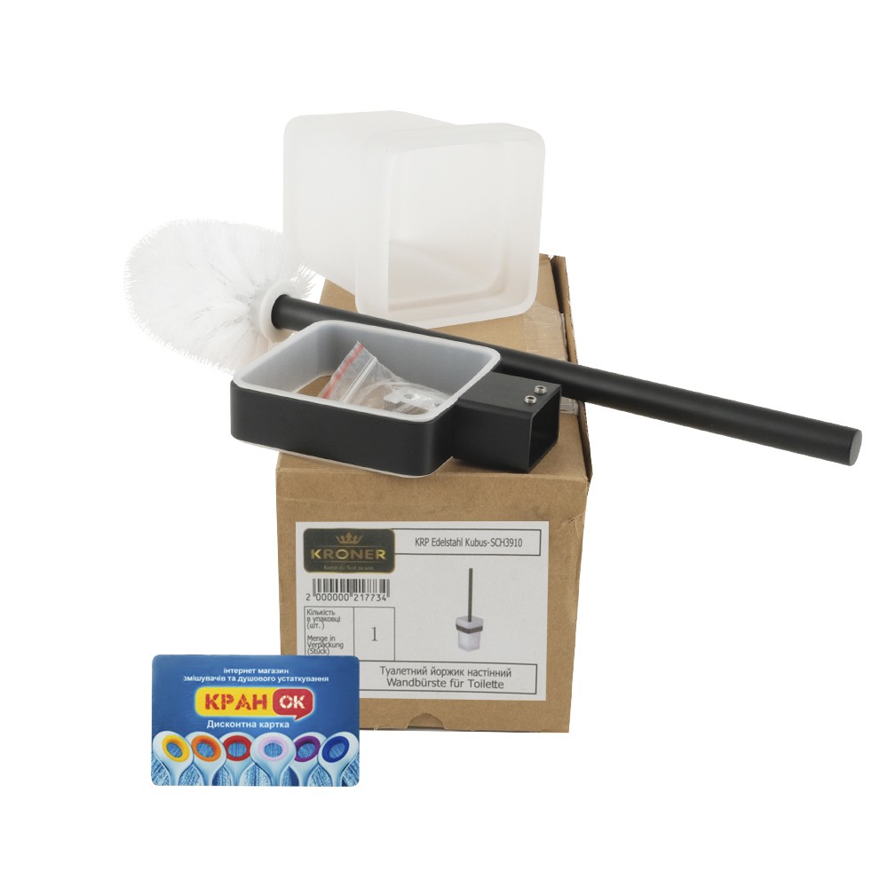 Туалетный ершик  EDELSTAHL KUBUS KUBUS-SCH3910:Фото 5