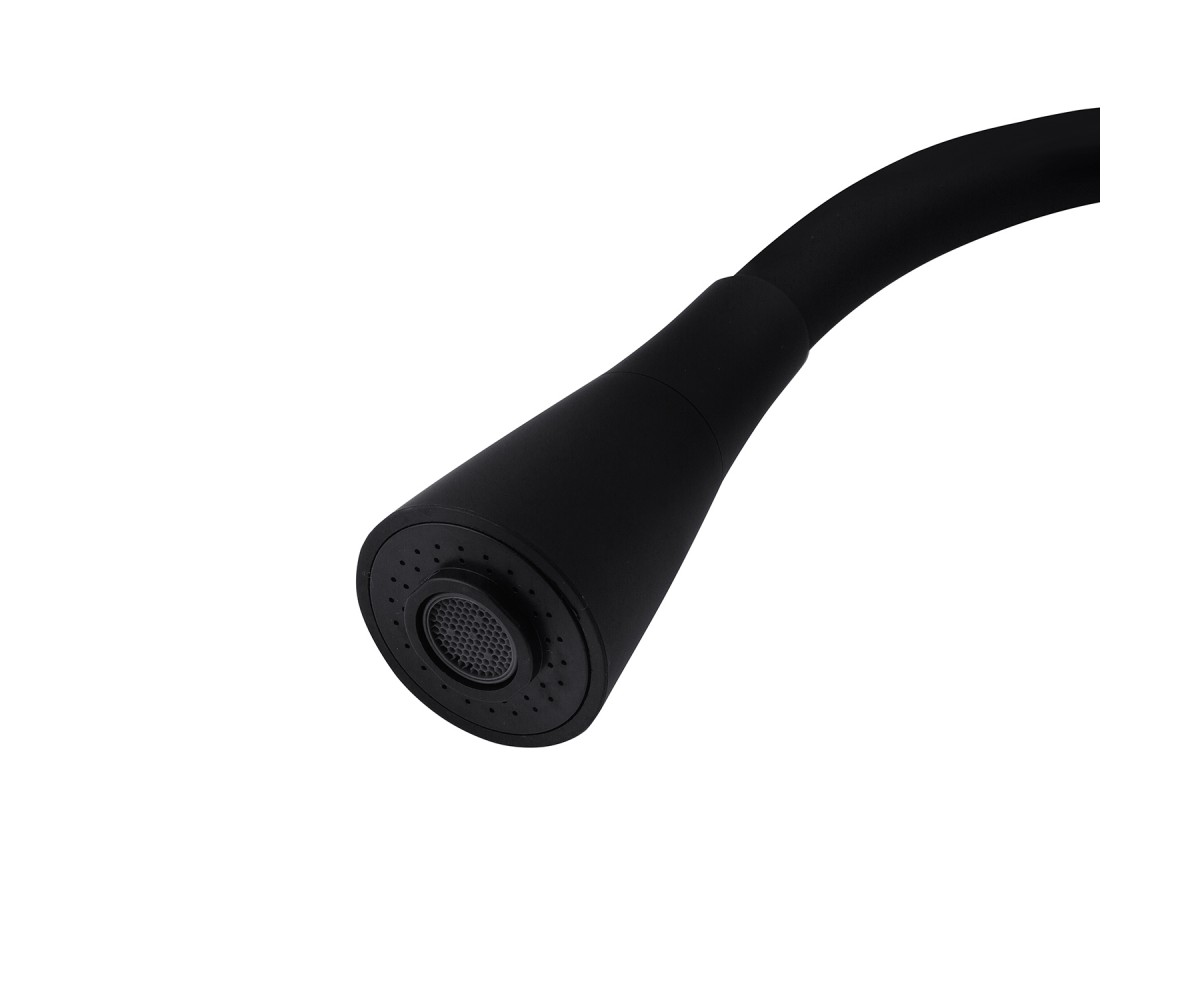 Кухонный смеситель  KÜCHE-C031BLK:Фото 3