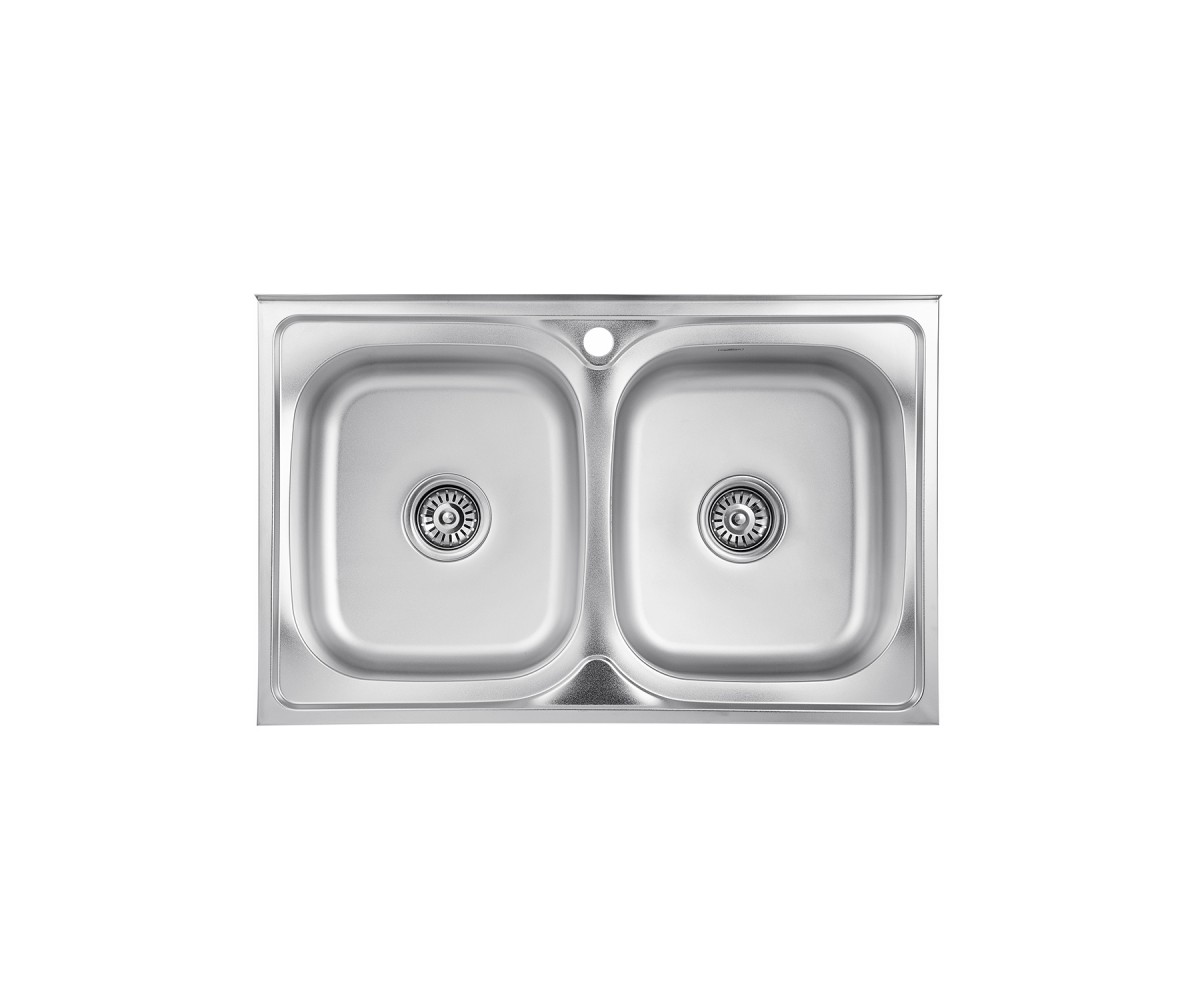 Кухонна мийка накладна KRONER  SATIN-5080Z 08180N SATIN-5080Z 08180N