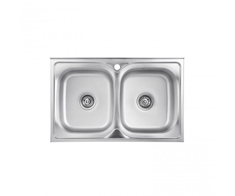 Кухонна мийка накладна KRONER  SATIN-5080Z 08180N SATIN-5080Z 08180N