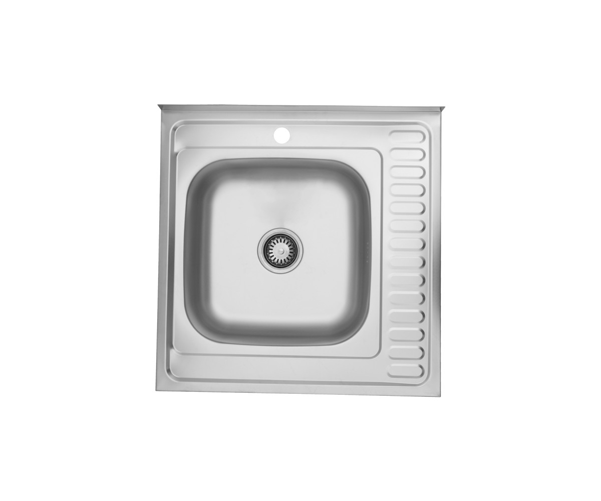 Кухонна мийка накладна KRONER  SATIN-6060L 06160 SATIN-6060L 06160