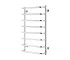 Крона KRP Stil WT900x500-8 сушарка для водяних рушників KRONER  ST-LWT90X50-8 ST-LWT90X50-8
