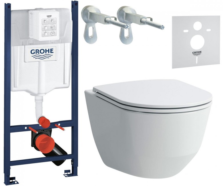 Унітаз з установкою 5 в 1 LAUFEN PRO 3884LP86695 3884LP86695
