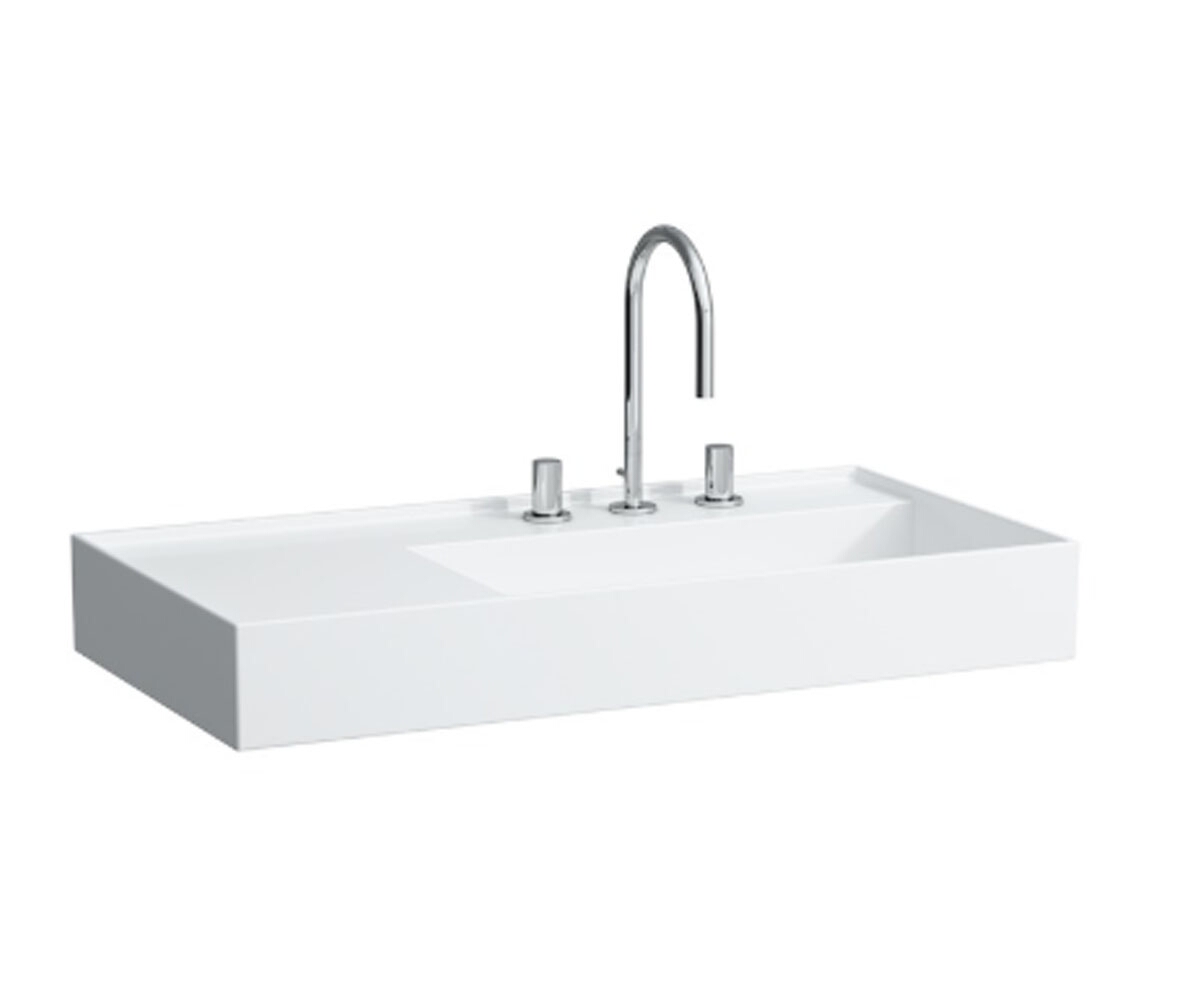 Раковина з крилом 90 см LAUFEN KARTELL BY H8103390001121 H8103390001121