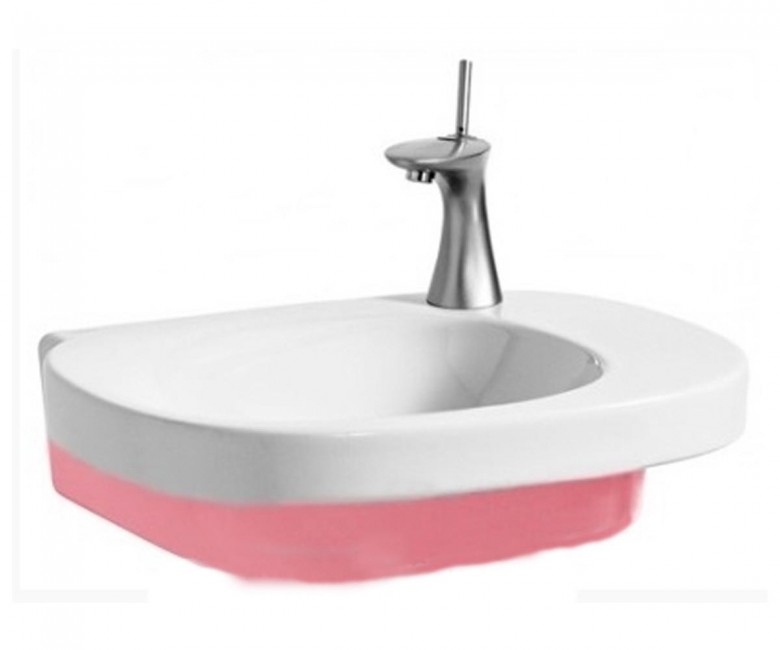Біло-рожева раковина LAUFEN MIMO H8115530451041 H8115530451041