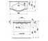 Раковина в ванную  PALACE H8127020001041:Чертеж 