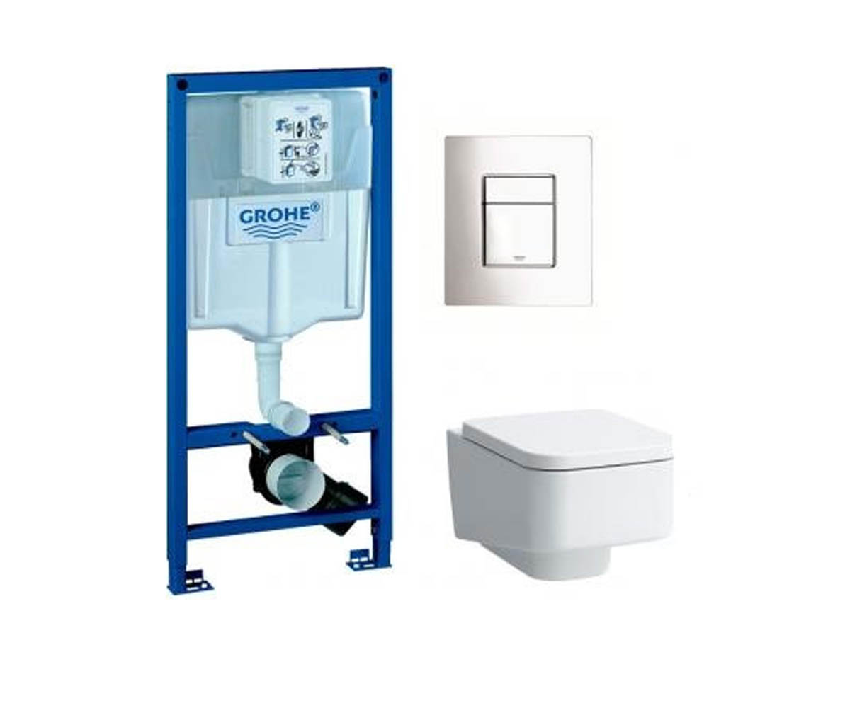Унітаз з установкою LAUFEN PRO S H8209610000001+H8919610000001+38772001 H8209610000001+H8919610000001+38772001