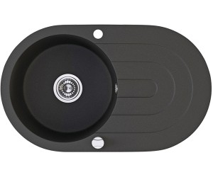 Гранитная овальная мойка DAFNE SGD_781T