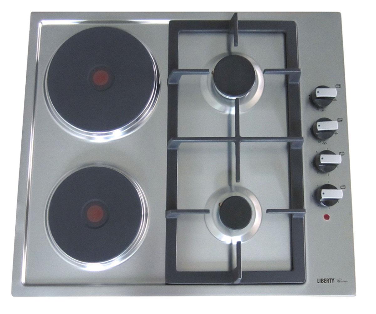 Комбінована плита з нерж.стали LIBERTY  PGER6042S-A1CI (437) PGER6042S-A1CI (437)