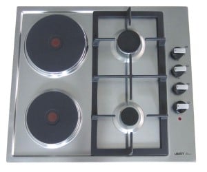 Комбінована плита з нерж.стали LIBERTY  PGER6042S-A1CI (437)