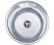 Мийка кругла 49 см LIDZ  490A06POL