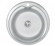 Кругла раковина 51 см LIDZ  510D06SAT180