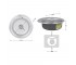 Кухонная мойка Lidz 510-D 0,8 мм Satin (LIDZ510DSAT)  510DSAT08:Чертеж 