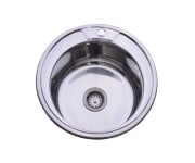 Кухонна мийка Lidz 510-D 0,8 мм Micro Decor (LIDZ510DEC) LIDZ  510MDEC08