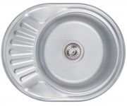 Мийка овальна 57х45 см LIDZ  5745MDEC06