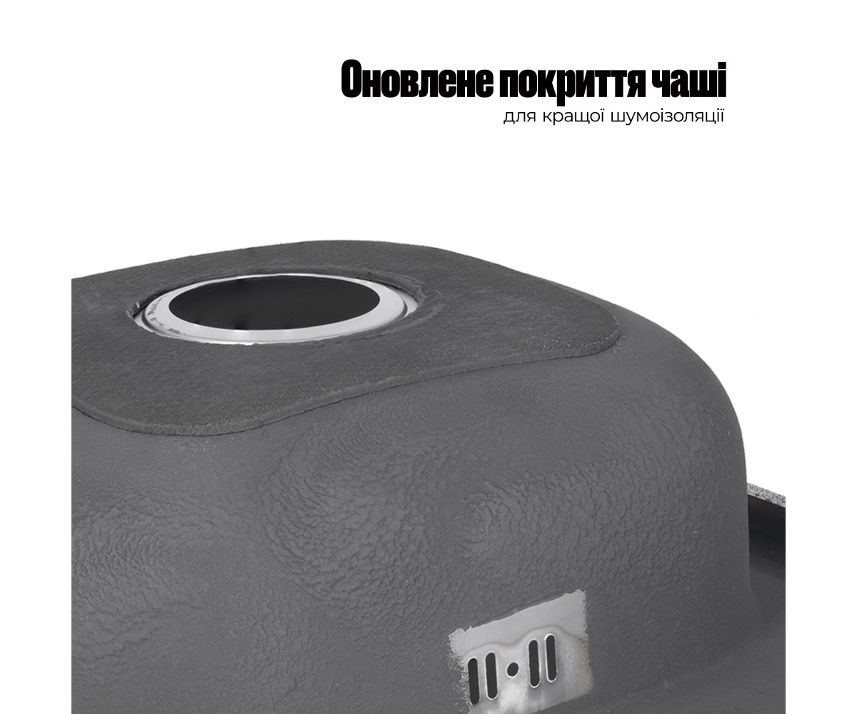 Кухонная мойка Lidz 6050 0,6 мм Satin (LIDZ605006SAT)  6050SAT06:Фото 8