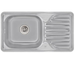 Прямокутна мийка 76х42 см LIDZ  764208SAT