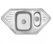 Раковина з полуторною чашею LIDZ  9550CEC08