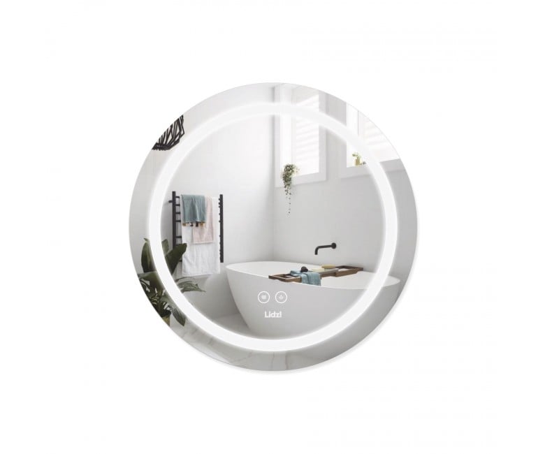 Кругле дзеркало 60 см LIDZ ARIA LD78LR600 LD78LR600
