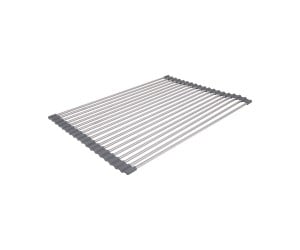 Сушарка на кухонну мийку Lidz Acsis LA01 Gray, кругла основа, для посуду 440х320 мм LDACSLA01GRA49779 LIDZ  LDACSLA01GRA49779