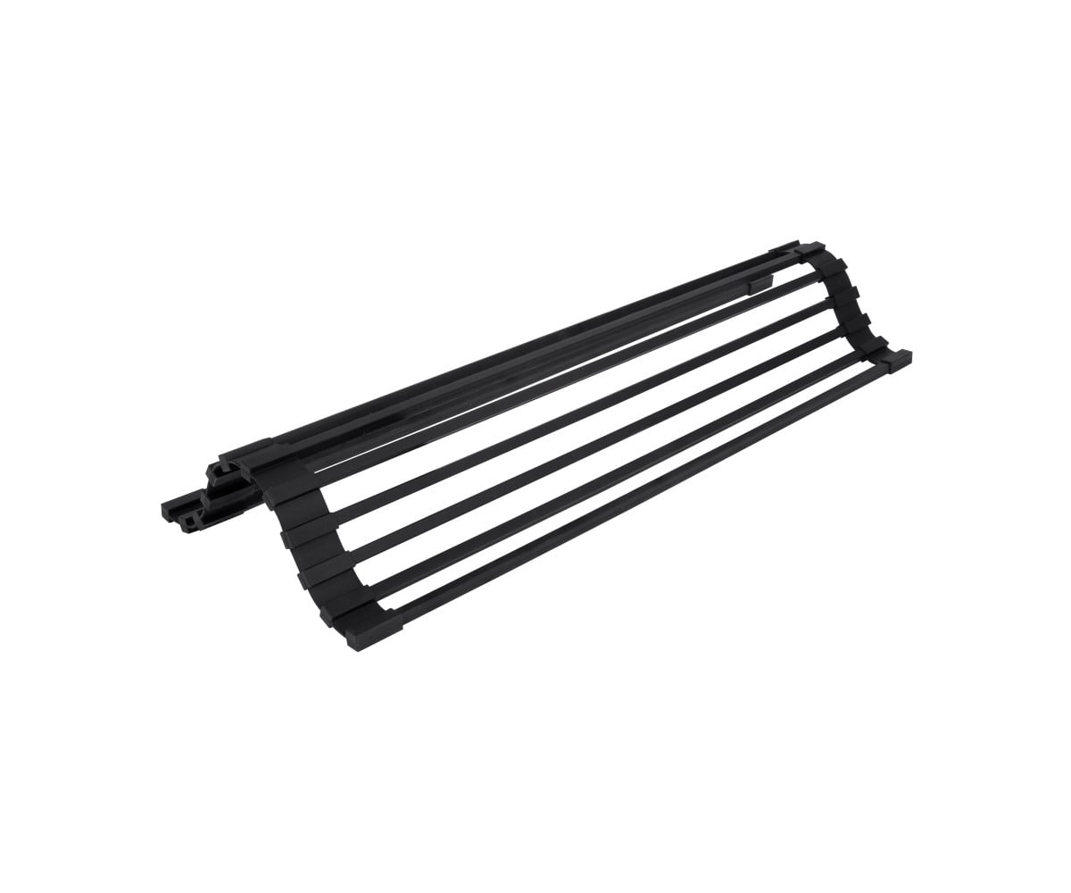 Сушилка на кухонную мойку Lidz Acsis LA04 Black, квадратна основа, для посуды 430х216 мм LDACSLA04BLM49762  LDACSLA04BLM49762:Фо