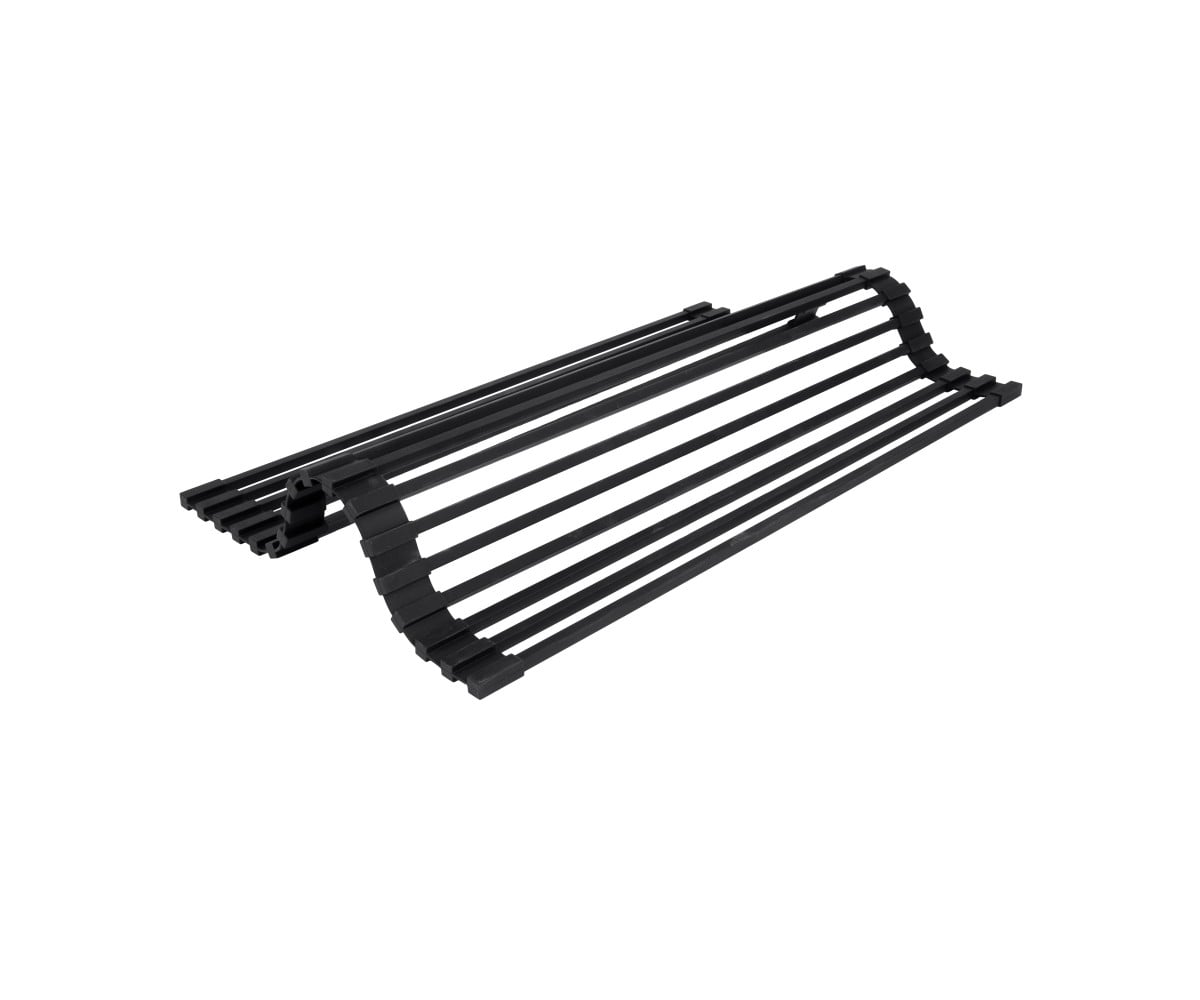 Сушилка на кухонную мойку Lidz Acsis LA06 Black, квадратна основа, для посуды 430х300 мм LDACSLA06BLM49764  LDACSLA06BLM49764:Фо