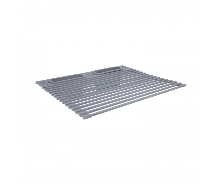 Сушарка на кухонну мийку зі знімними кошиками Lidz Acsis LA07 Gray, квадратна основа, для посуду 429х356 мм LDACSLA07GRA49778 LIDZ  LDACSLA07GRA49778 LDACSLA07GRA49778