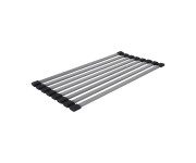 Сушарка на кухонну мийку Lidz Acsis LA12 Black, плоска основа, для посуду 430х218 мм LDACSLA12BLM49766 LIDZ  LDACSLA12BLM49766
