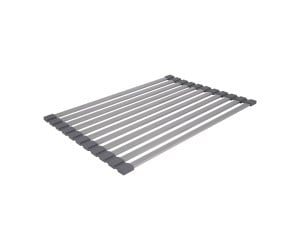 Сушарка на кухонну мийку Lidz Acsis LA13 Gray, плоска основа, для посуду 430х300 мм LDACSLA13GRA49767 LIDZ  LDACSLA13GRA49767