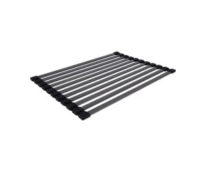 Сушарка на кухонну мийку Lidz Acsis LA14 Black, плоска основа, для посуду 430х300 мм LDACSLA14BLM49768 LIDZ  LDACSLA14BLM49768