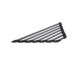 Сушарка на кухонну мийку кутова Lidz Acsis LA20 Black, плоска основа, для посуду 477х198 мм LDACS297BLM49773 LIDZ  LDACSLA20BLM49773