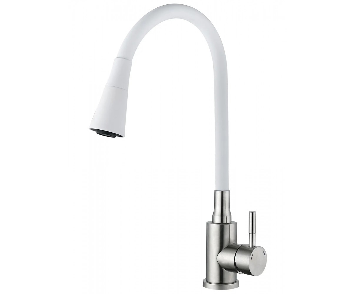 Кухонный смеситель с гибким изливом LIDZ ARIA LDARI015F31WNK36981 LDARI015F31WNK36981