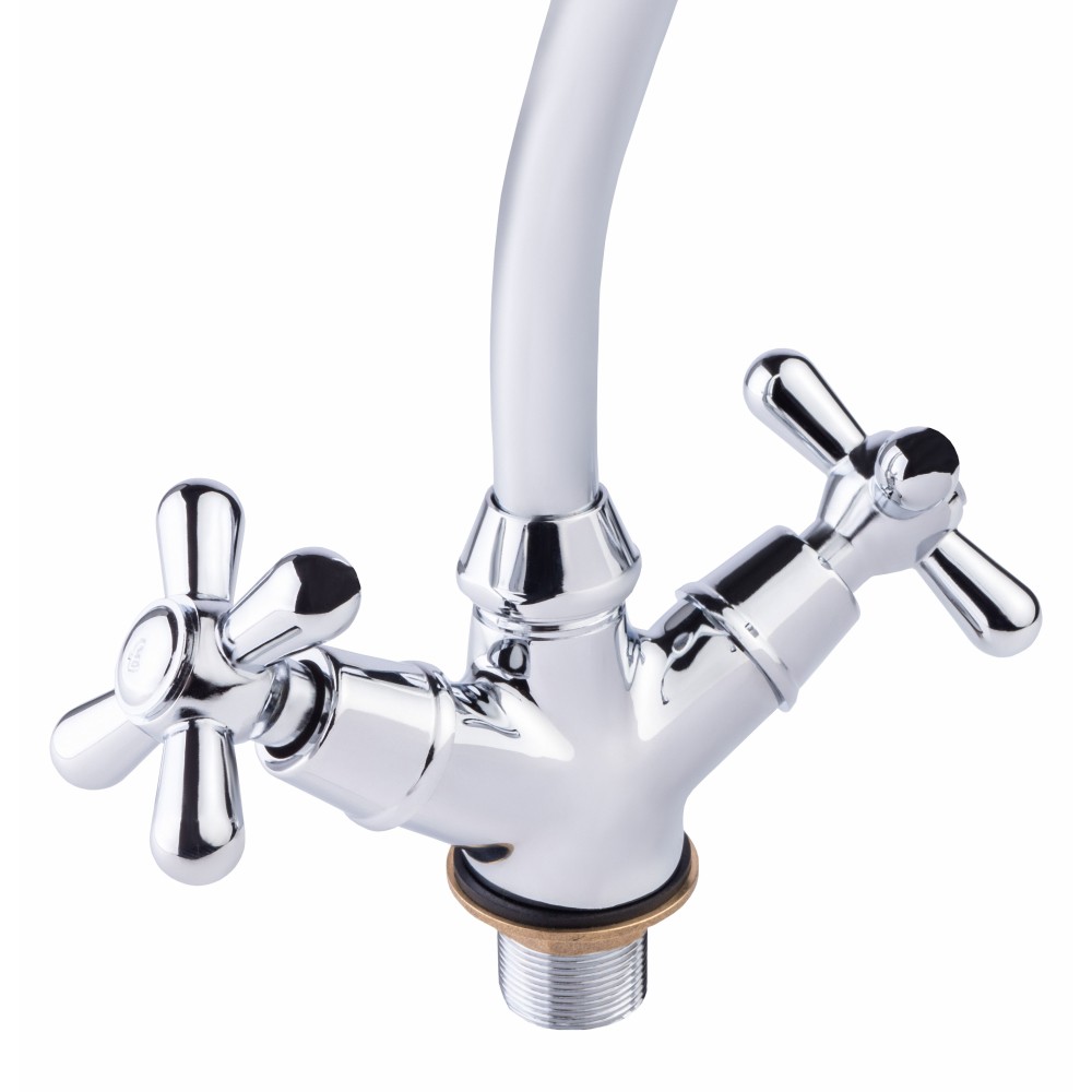 Смеситель для кухни Lidz Dominox 271F двухвентильный LDDOM271FCRM35535 Chrome  LDDOM271FCRM35535:Фото 2