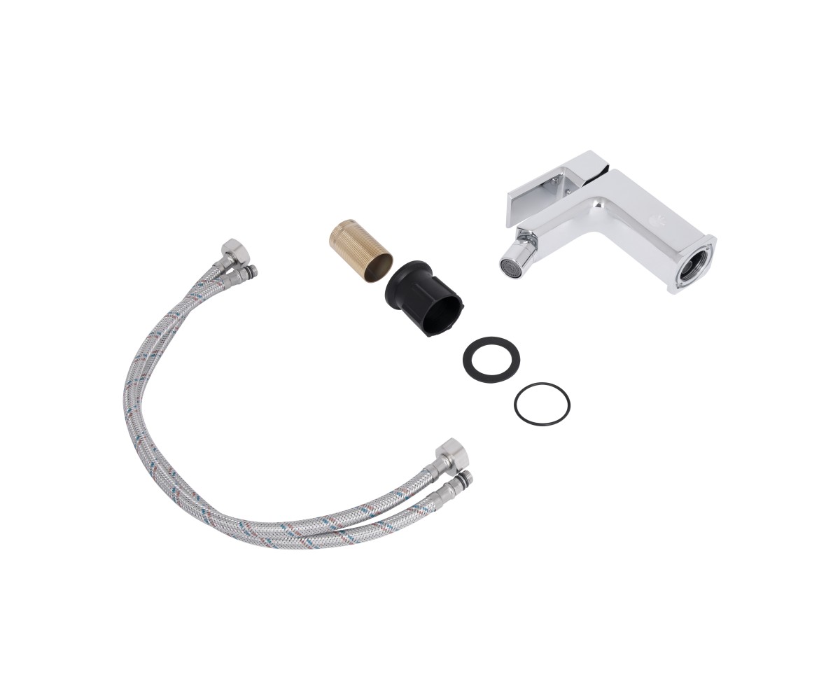 Смеситель для биде Lidz Dozorca 001AF (k35) Chrome LDDOZ001AFCRM48991  LDDOZ001AFCRM48991:Фото 1