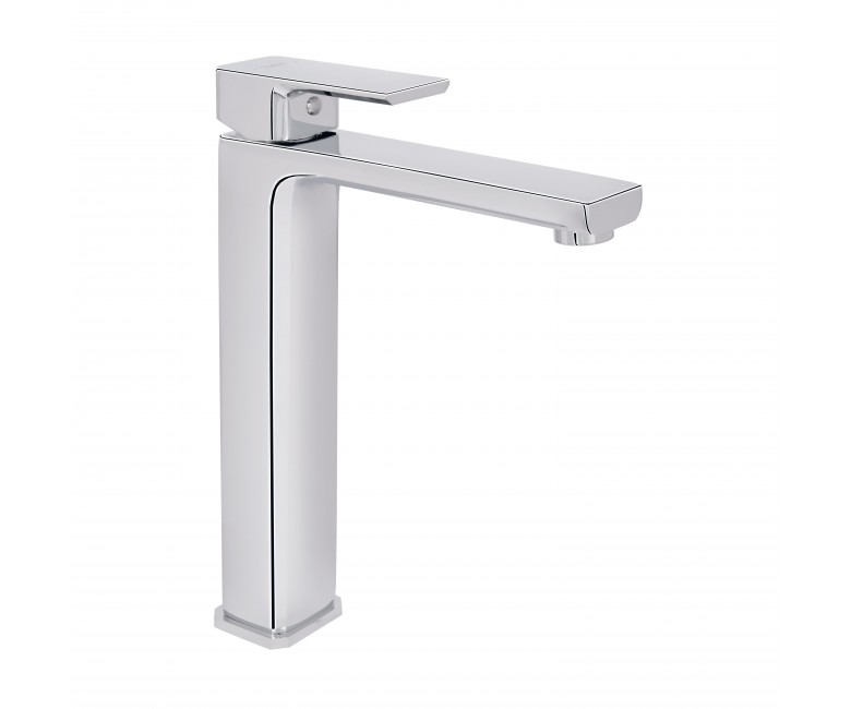Змішувач для раковини  Lidz Dozorca 001FH високий (k35) Chrome LDDOZ001FHCRM48990 LIDZ  LDDOZ001FHCRM48990 LDDOZ001FHCRM48990