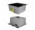 Акционный набор Lidz: мойка Handmade H4545 Black PVD Decor 2,5/0,5 мм + K01B корзина для кухонной мойки  LDH4545HDECBLM494385095