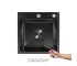 Мойка для кухни интегрированная Lidz Handmade H4545HB Decor Black PVD Honeycomb 2,5/0,5 мм LDH4545HDECBLM49438  LDH4545HDECBLM49