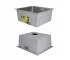 Акционный набор Lidz: мойка Handmade H4843 Brushed 3,0/1,0 мм + K01G корзина для кухонной мойки  LDH4843BRU4944150955:Фото 6