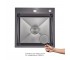 Акционный набор Lidz: мойка интегрированная Decor Black PVD Honeycomb 2,5/0,5 мм + смеситель Aria для кухни с гибким изливом (k3