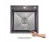 Lidz Handmade H5050HB мойка для кухни интегрированная Decor Black PVD Honeycomb 2,5/0,5 мм LDH5050BDECPVD48369  LDH5050BDECPVD48