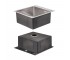 Акционный набор Lidz: мойка H5050 интегрированная Brushed Steel 3,0/1,0 мм + смеситель Aria для кухни с гибким изливом (k35) Gre