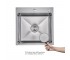 Акционный набор Lidz: мойка H5050H интегрированная Decor Honeycomb 2,5/0,5 мм LDH5050DEC48365 + смеситель Aria для кухни с гибки