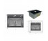 Мойка для кухни интегрированная Lidz Handmade H5843B Brushed Black PVD 3,0/1,0 мм LDH5843BRUBLM49443  LDH5843BRUBLM49443:Фото 5