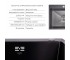 Акционный набор Lidz: мойка интегрированная Decor Black PVD Honeycomb 2,5/0,5 мм + смеситель Aria для кухни с гибким изливом (k3