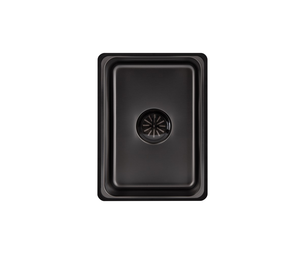 Мойка для кухни интегрированная Lidz Handmade H6845HB Decor Black PVD Honeycomb 3,0/1,0 мм LDH6845HDECBLM49445  LDH6845HDECBLM49