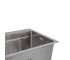 Мойка для кухни интегрированная Lidz Handmade H7545 Brushed Steel 3,0/1,0 мм LDH7545BRU49457  LDH7545BRU49457:Фото 1