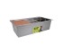 Мойка для кухни интегрированная Lidz Handmade H7545 Brushed Steel 3,0/1,0 мм LDH7545BRU49457  LDH7545BRU49457:Фото 11