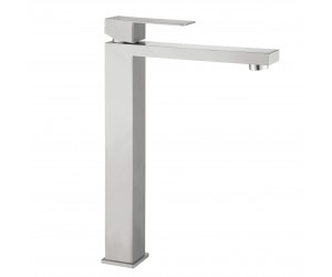 Змішувач для раковини високий Lidz Helix 001FH (k35)  LDHEL001FHNKS49179 Nickel LIDZ  LDHEL001FHNKS49179