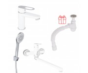 Комплект для ванної LIDZ LATWA LDLAT001WHI4542348314
